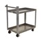 Vestil Aluminum Service Cart, 2 Shelves, 22x36, Aluminum, 660 lb Load Capacity, 2 Shelves, 21.875" W SCA2-2236 - alternate 2